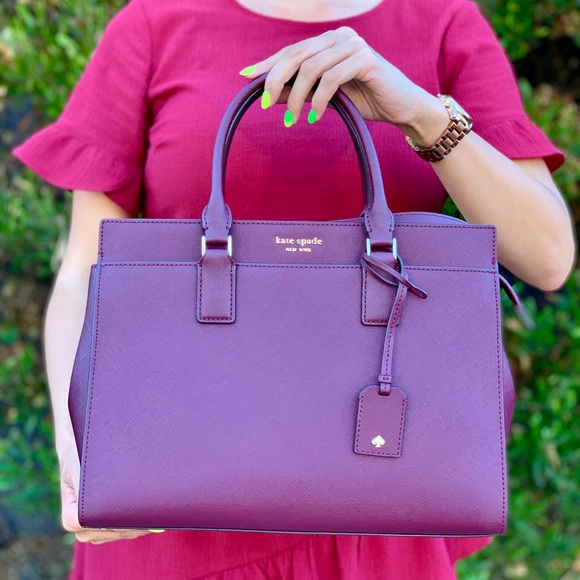 Kate Spade Cameron LG Satchel Crossbody Wallet Set - Picture 5 of 8